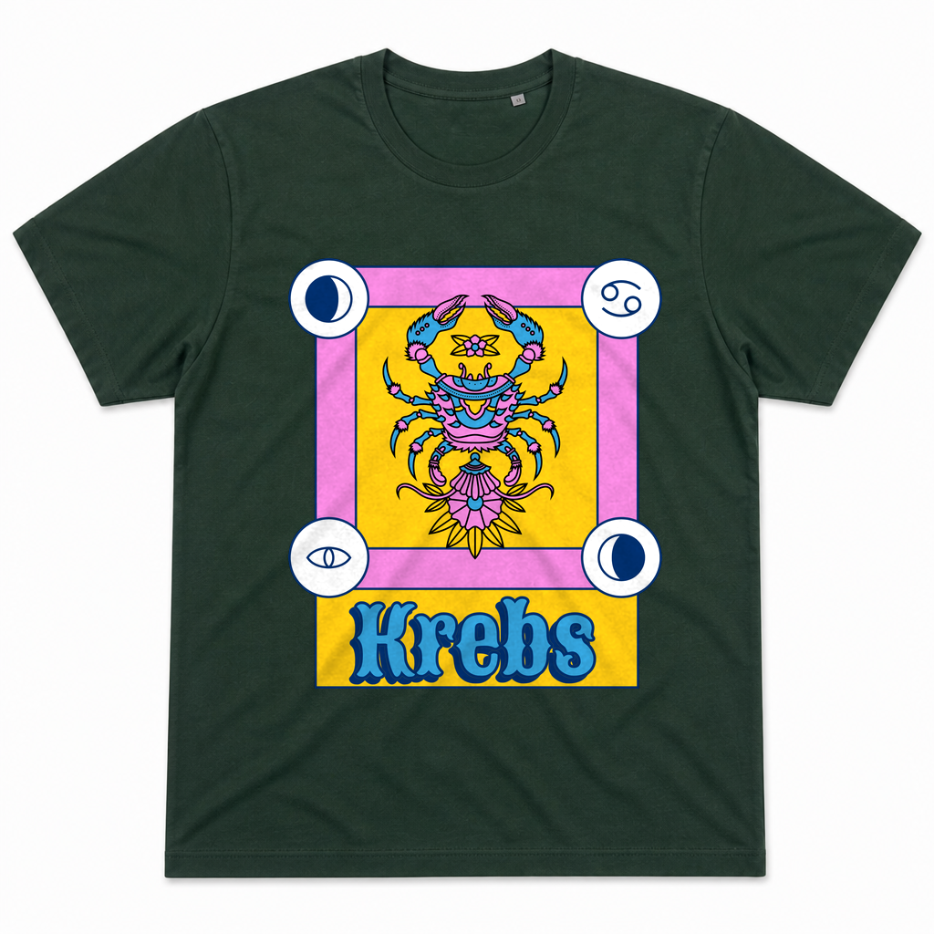 Krebs bunt — Bottle Green