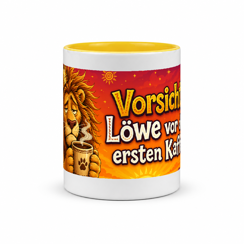 Sublitasse Two Tone — Gelb/Weiß (Mitte)