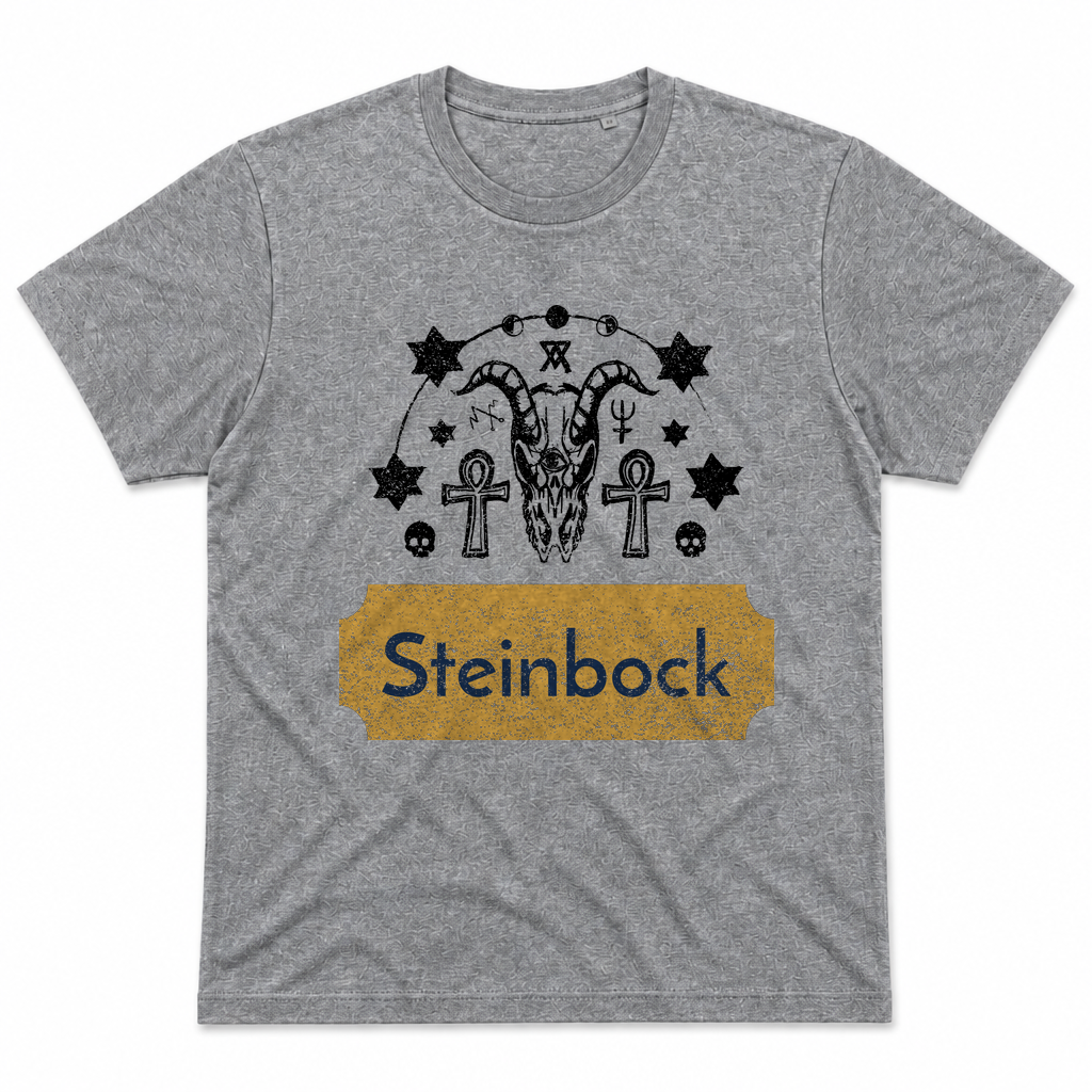 Steinbock Totenkopf — Graumeliert