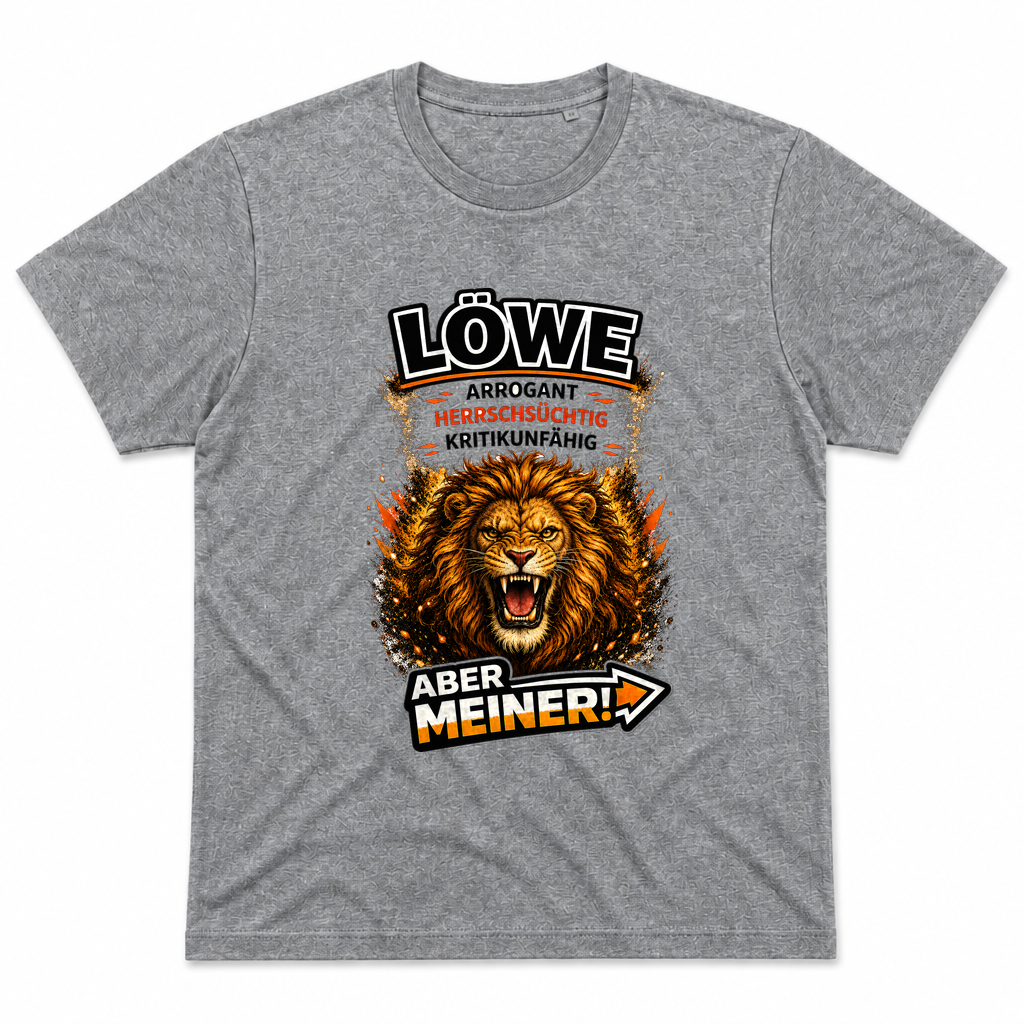 Löwe meiner — Graumeliert
