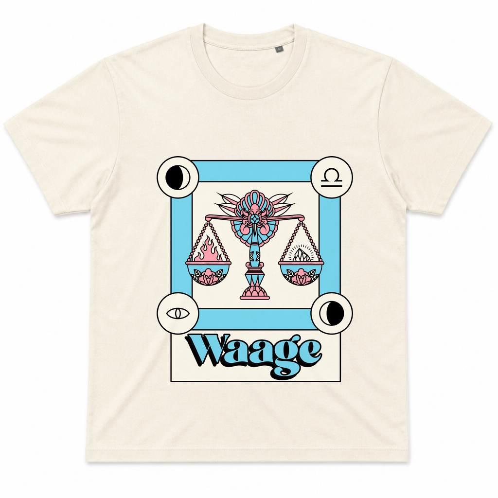 Waage bunt — Natural