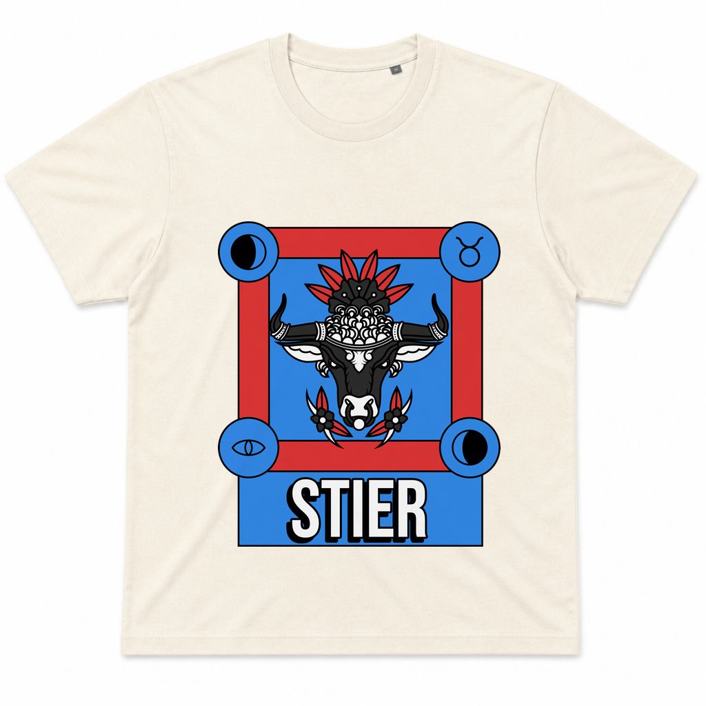 Stier bunt — Natural