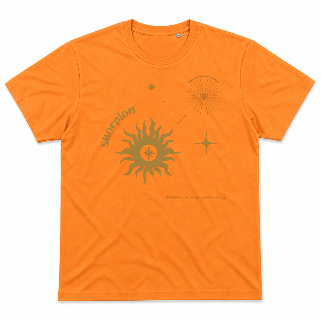 Skorpion Sonne — Orange
