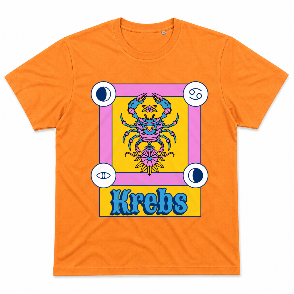Krebs bunt — Orange