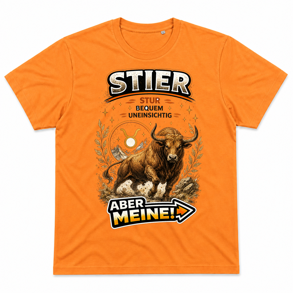Stier meine — Orange