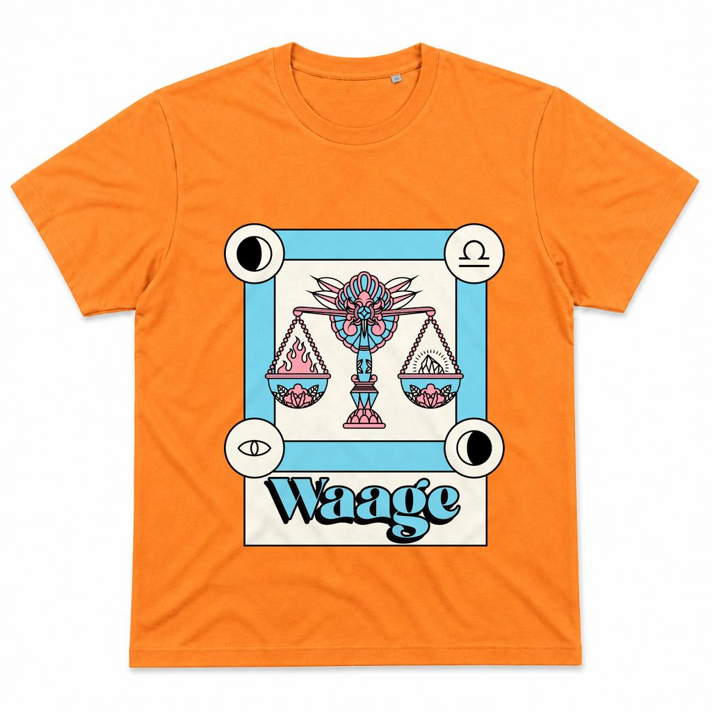 Waage bunt — Orange