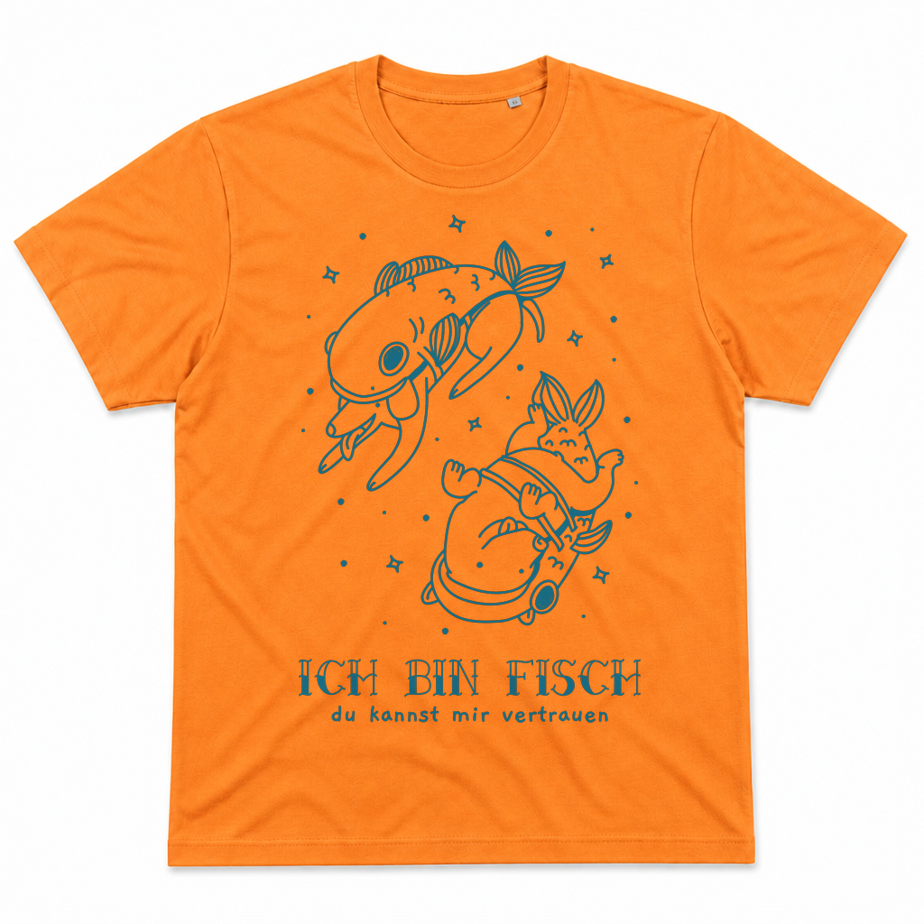 Fische türkis — Orange