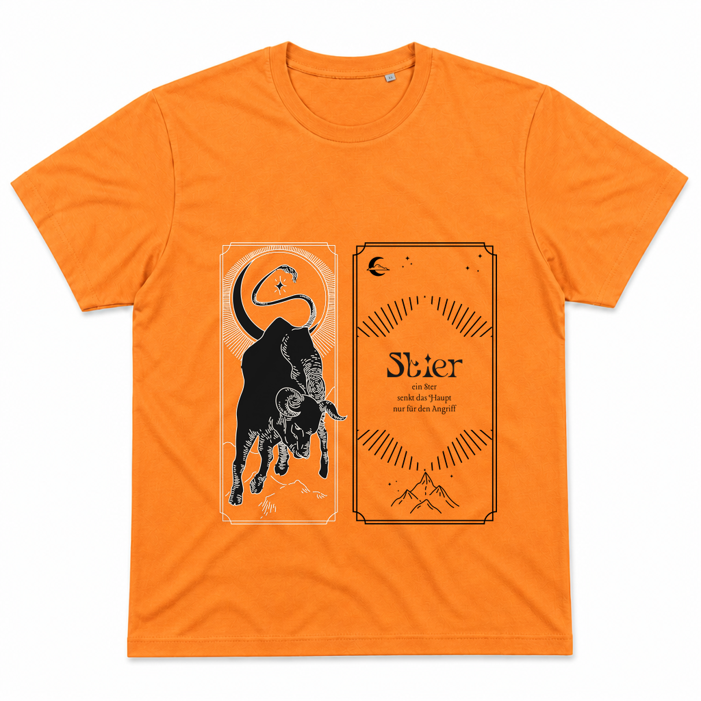 Stier Angriff — Orange