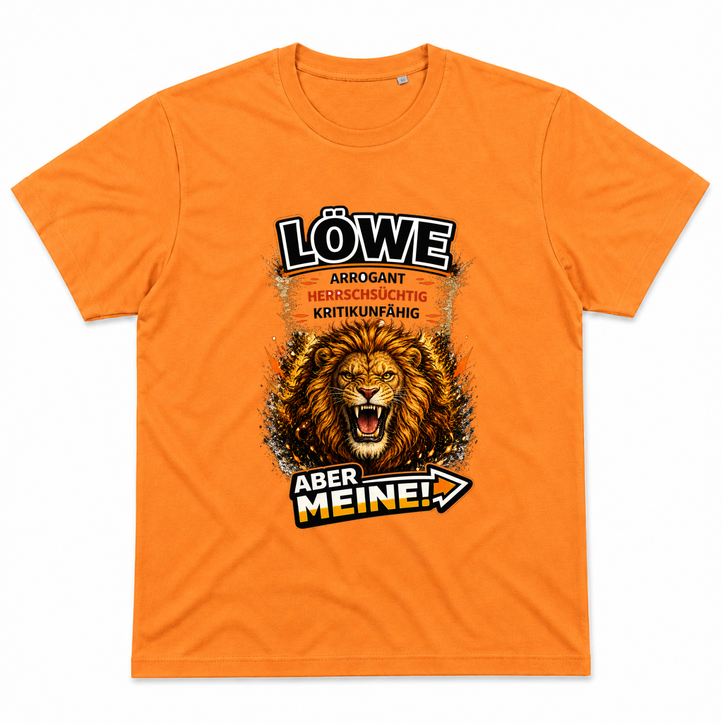 Löwe meine — Orange