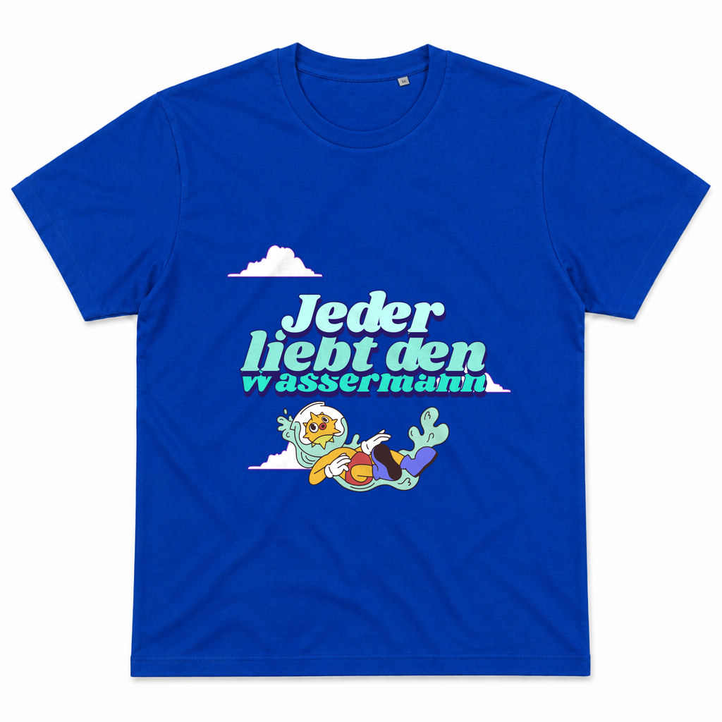 Jeder liebt den Wassermann — Royalblau