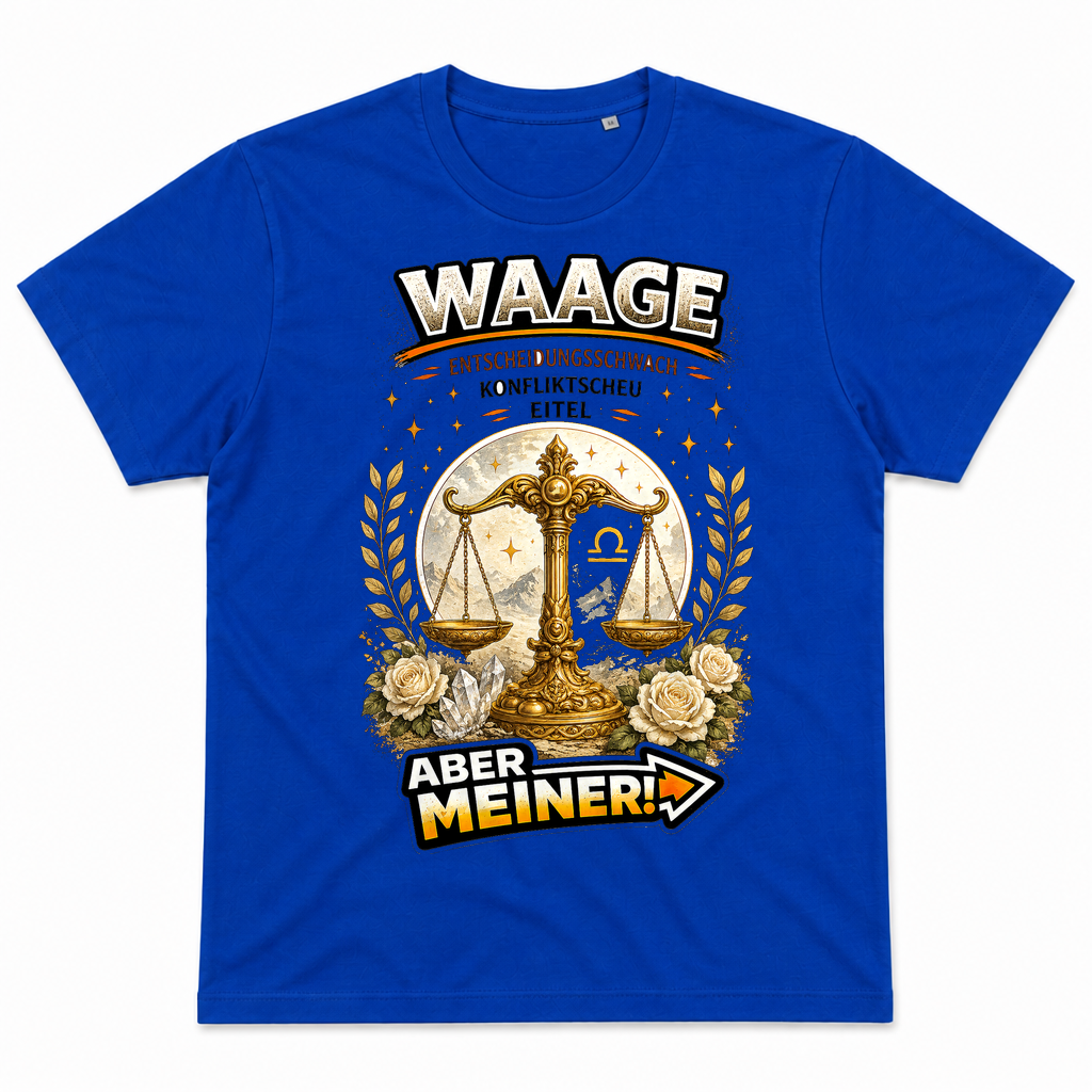 Waage meiner — Royalblau