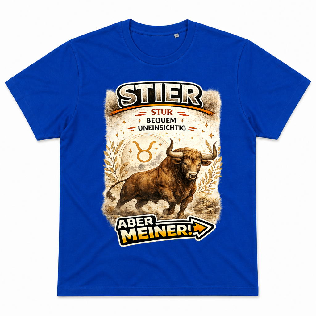 Stier meiner — Royalblau