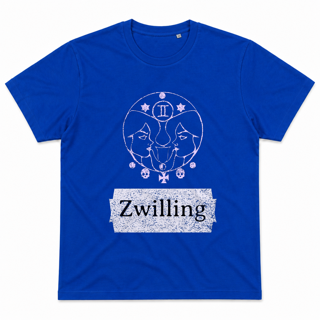 Zwilling lila dunkel — Royalblau