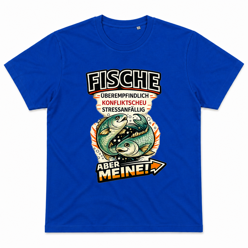 Fische meine — Royalblau