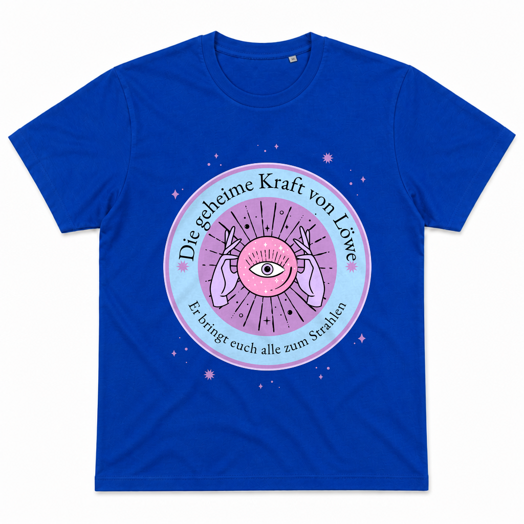 Löwe Strahlen — Royalblau