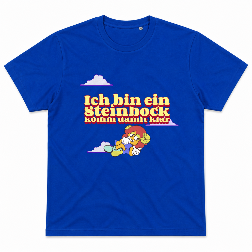 Steinbock klar — Royalblau