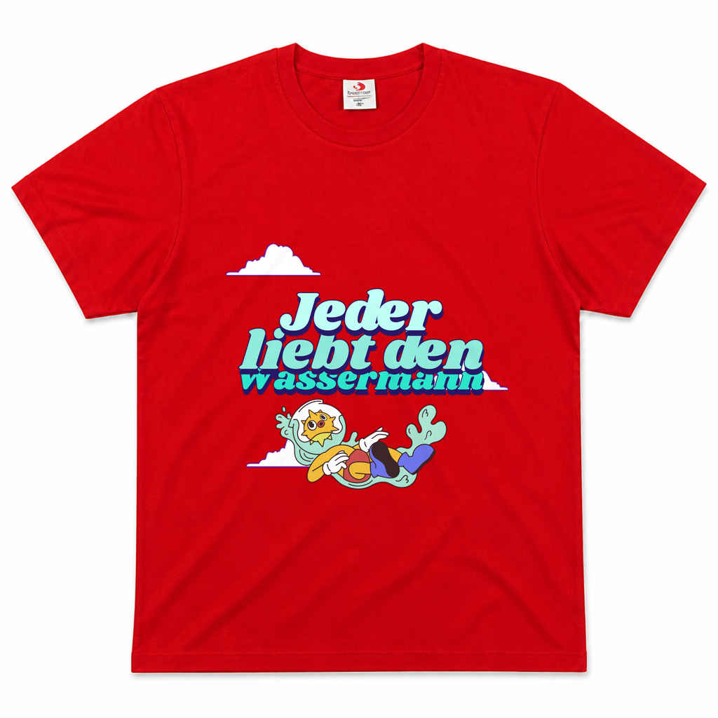 Jeder liebt den Wassermann — Scarlet Red