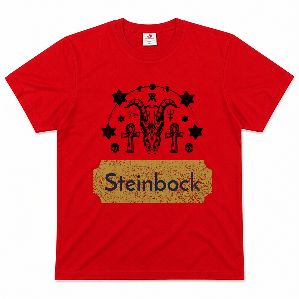 Steinbock Totenkopf — Scarlet Red