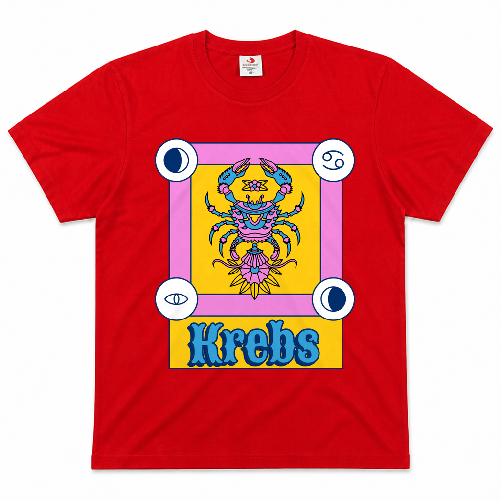 Krebs bunt — Scarlet Red