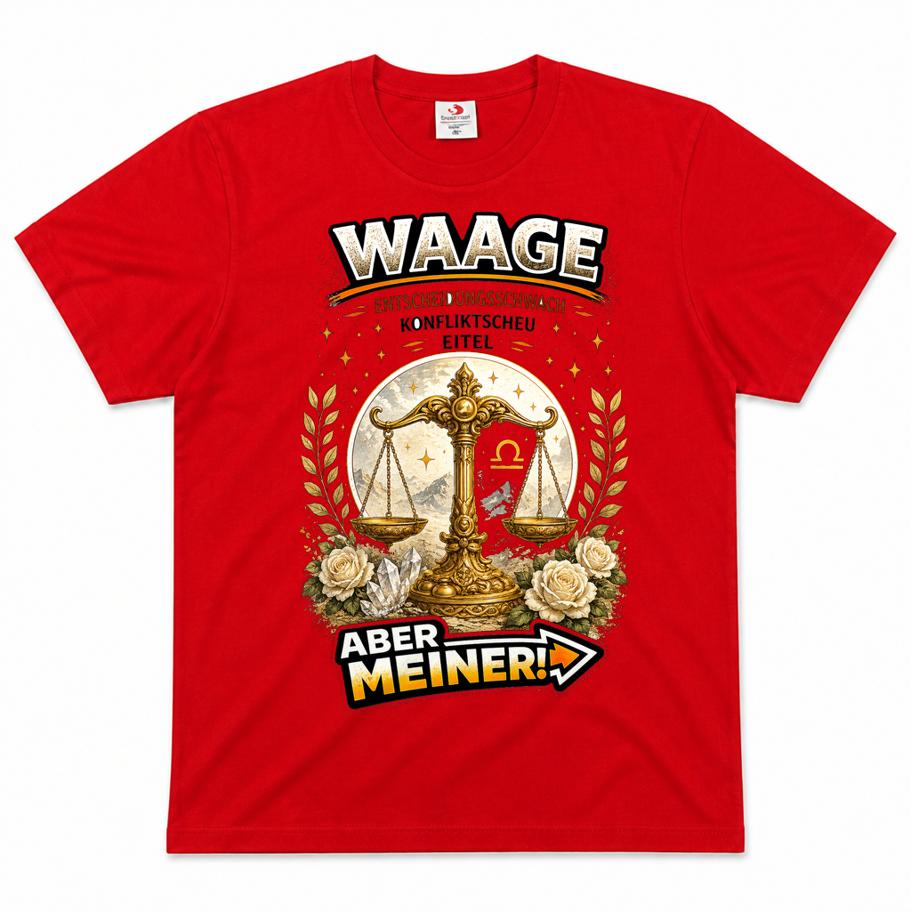 Waage meiner — Scarlet Red