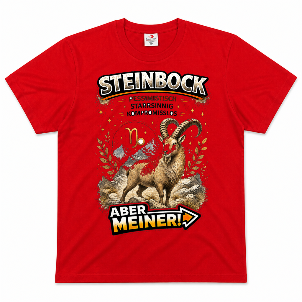 Steinbock meiner — Scarlet Red