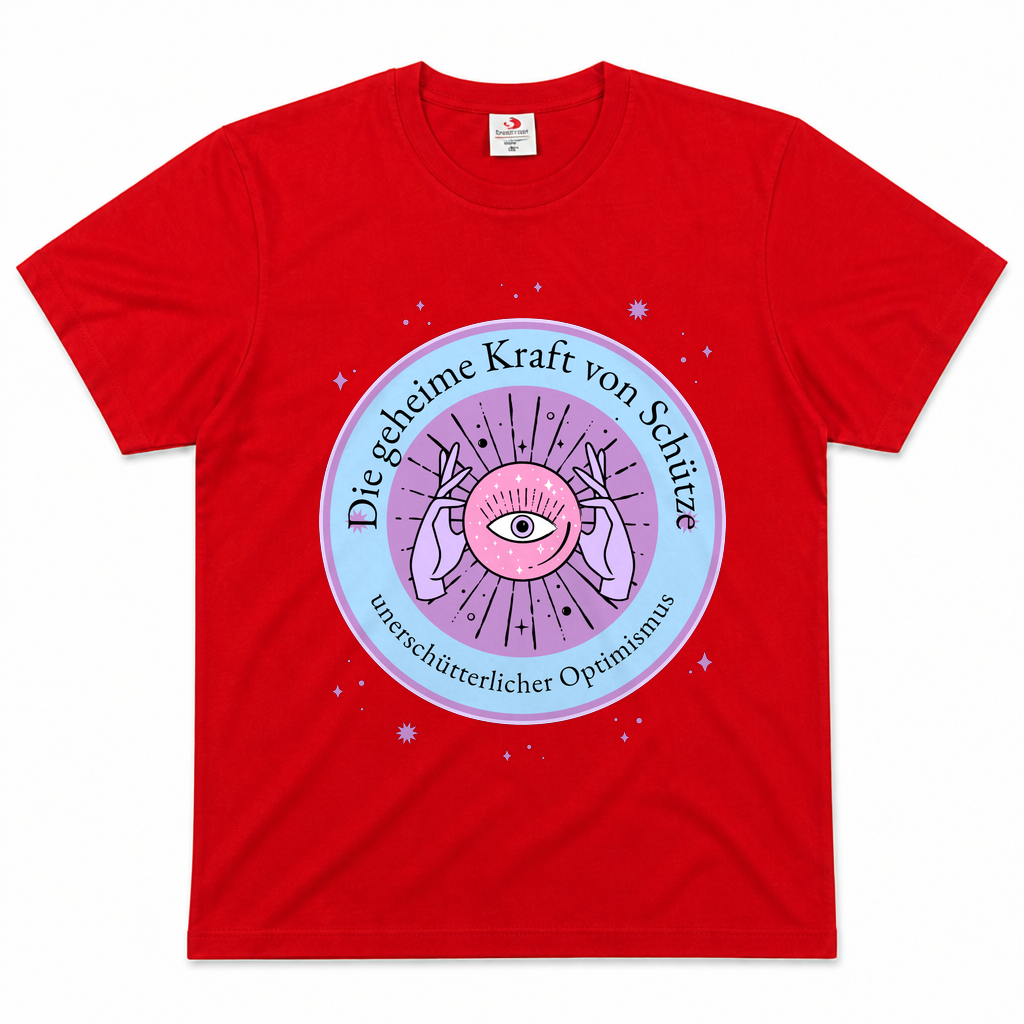 Schütze Optimismus — Scarlet Red