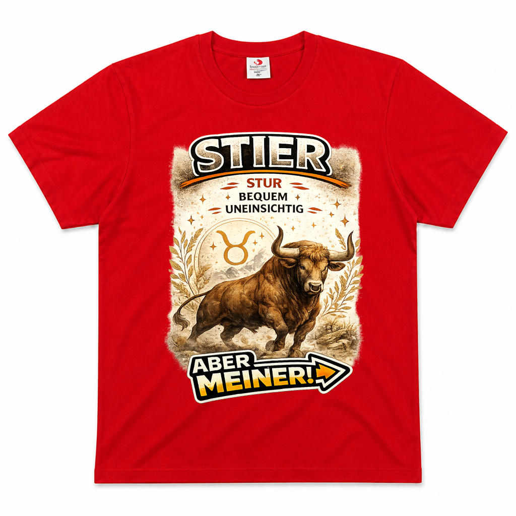 Stier meiner — Scarlet Red
