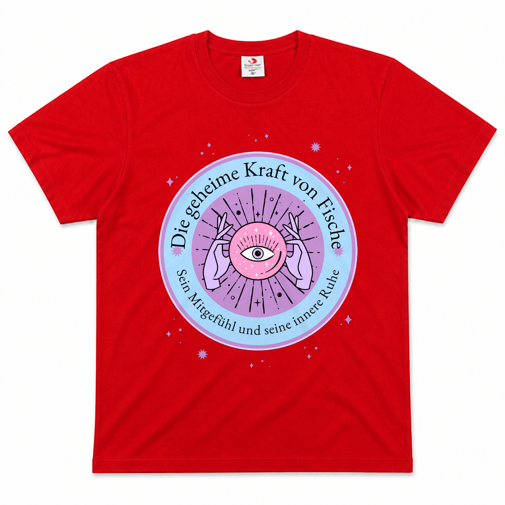 Fische Mitgefühl — Scarlet Red