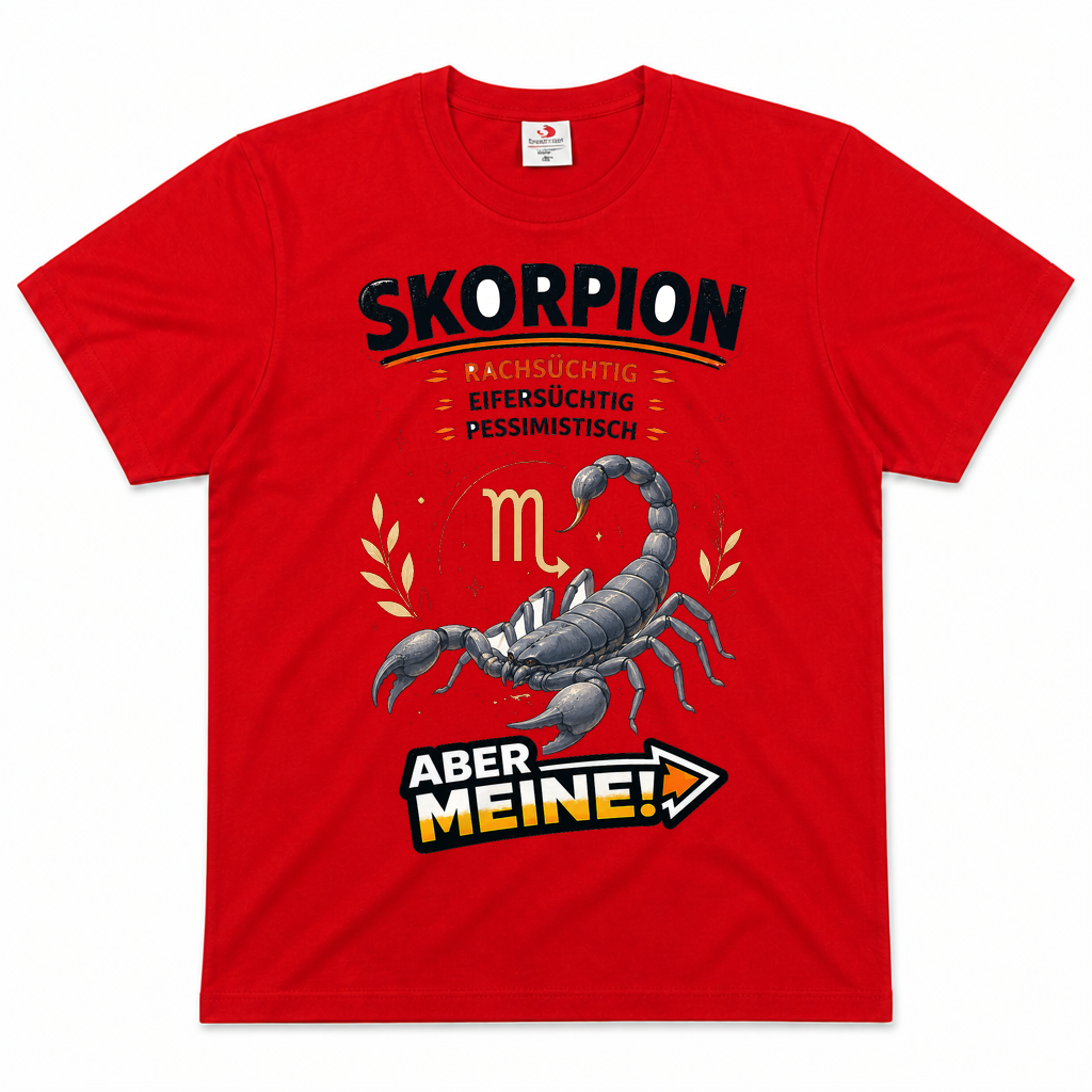 Skorpion meine — Scarlet Red