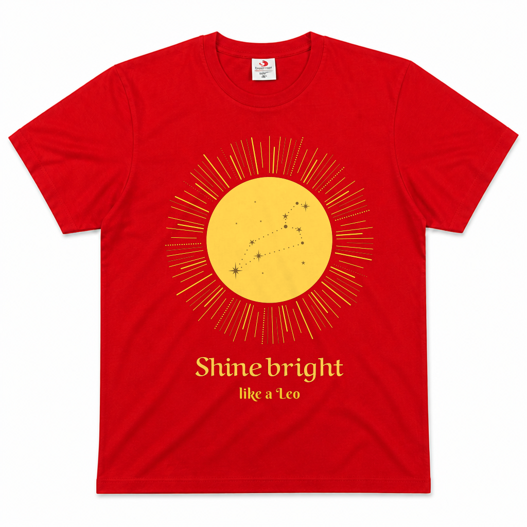 Löwe shine bright — Scarlet Red