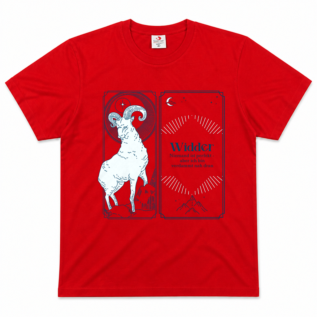 Widder perfekt — Scarlet Red