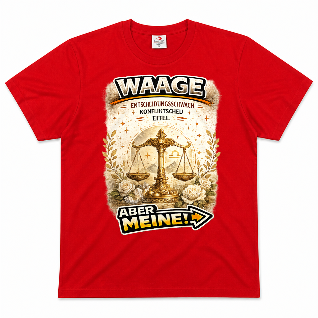 Waage meine — Scarlet Red
