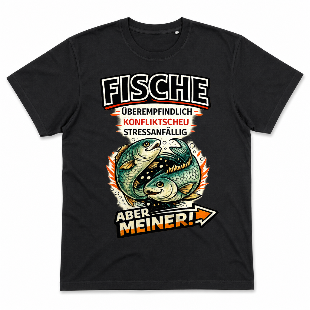 Fische meiner — Schwarz