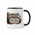 Widdertasse Kaffee — Schwarz/Weiß