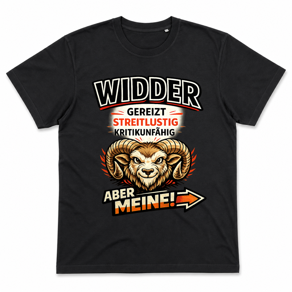 Widder meine — Schwarz