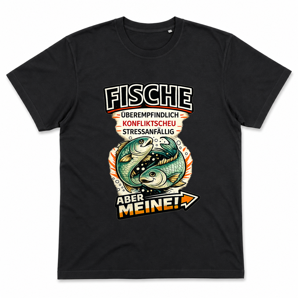 Fische meine — Schwarz