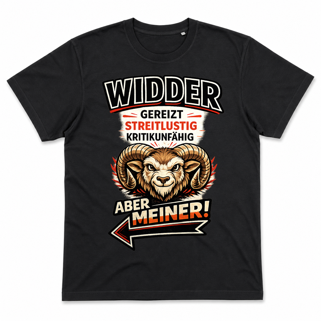 Widder meiner — Schwarz