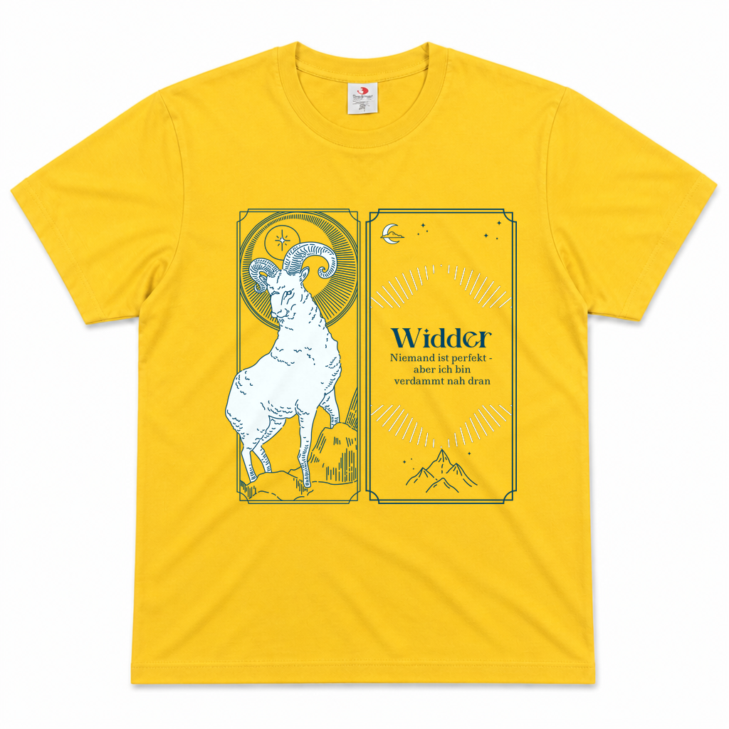 Widder perfekt — Sunflower Yellow