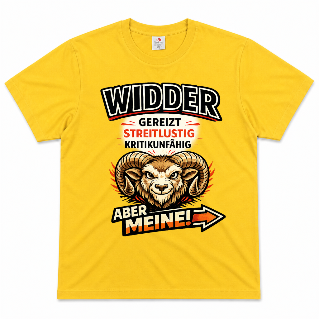 Widder meine — Sunflower Yellow