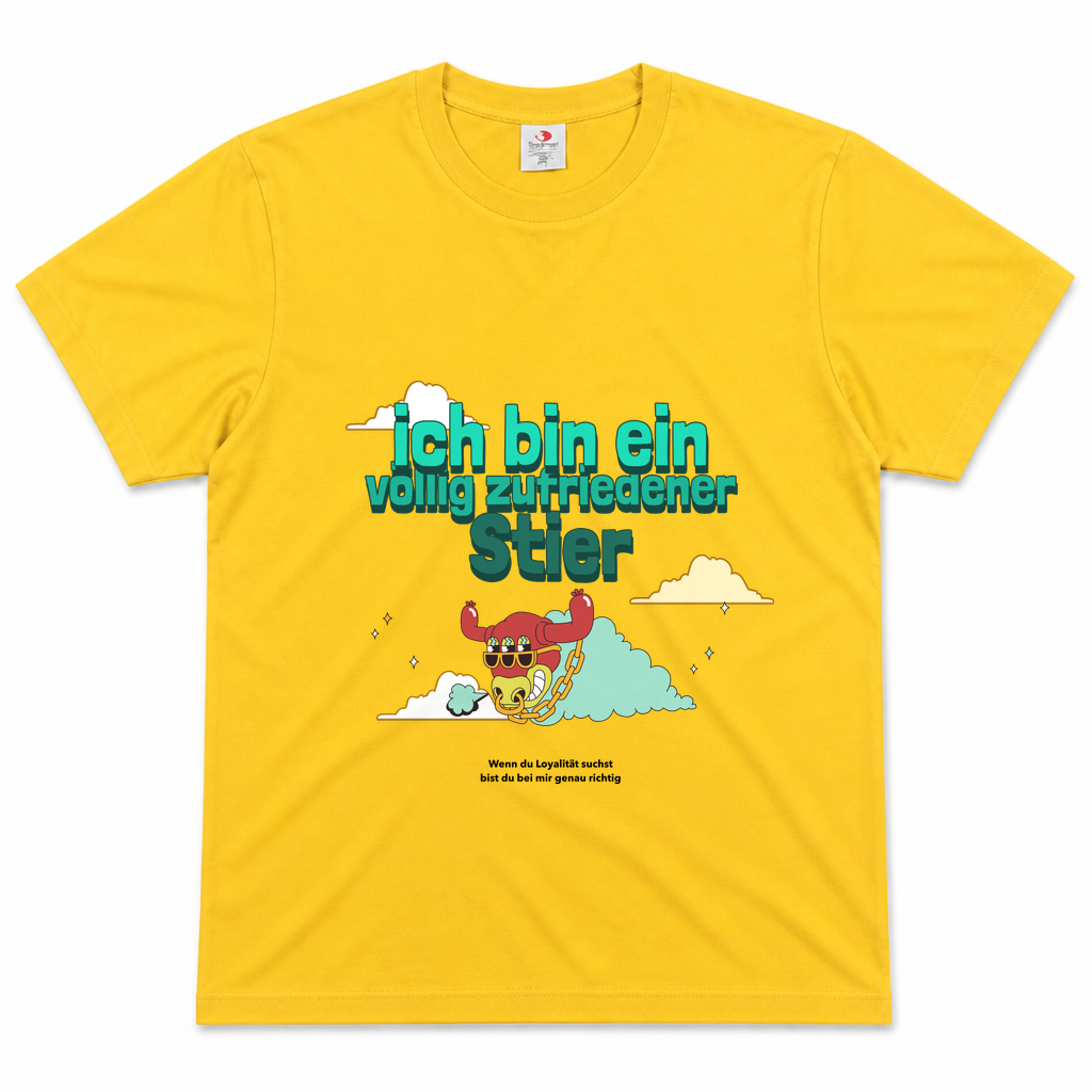 Stier Zufriedenheit — Sunflower Yellow