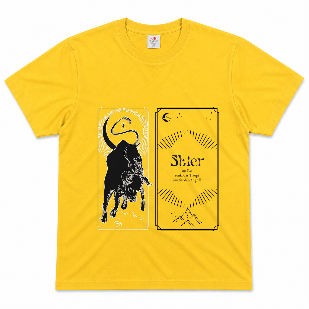 Stier Angriff — Sunflower Yellow