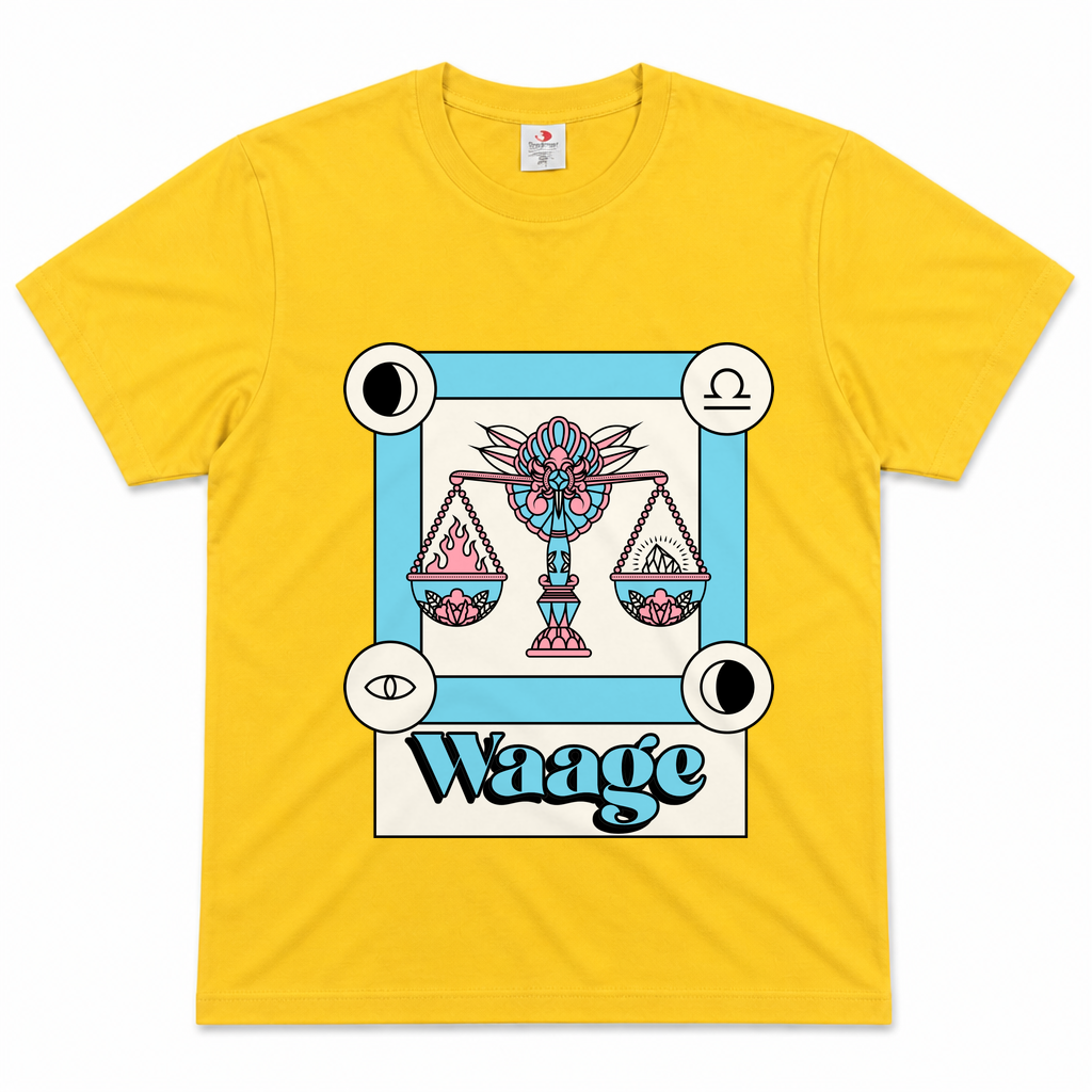 Waage bunt — Sunflower Yellow