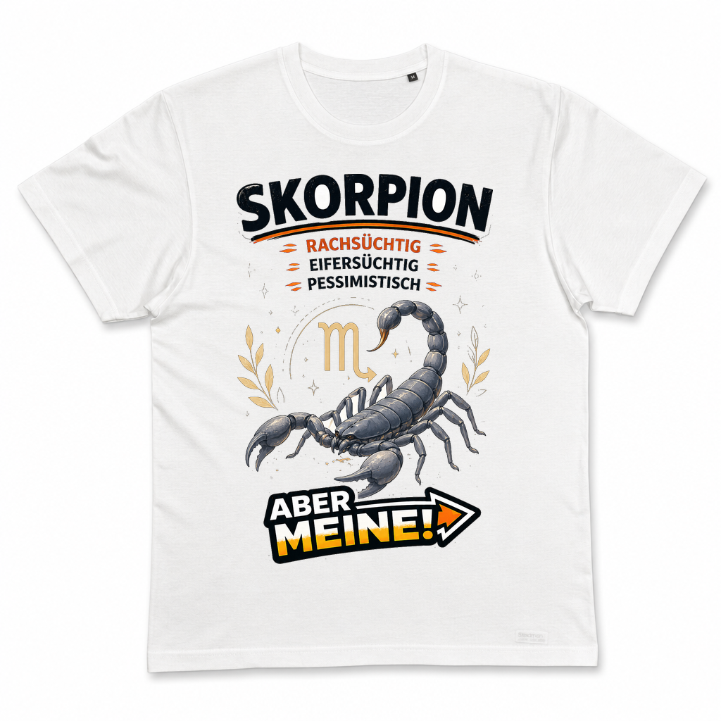 Skorpion meine — Weiß