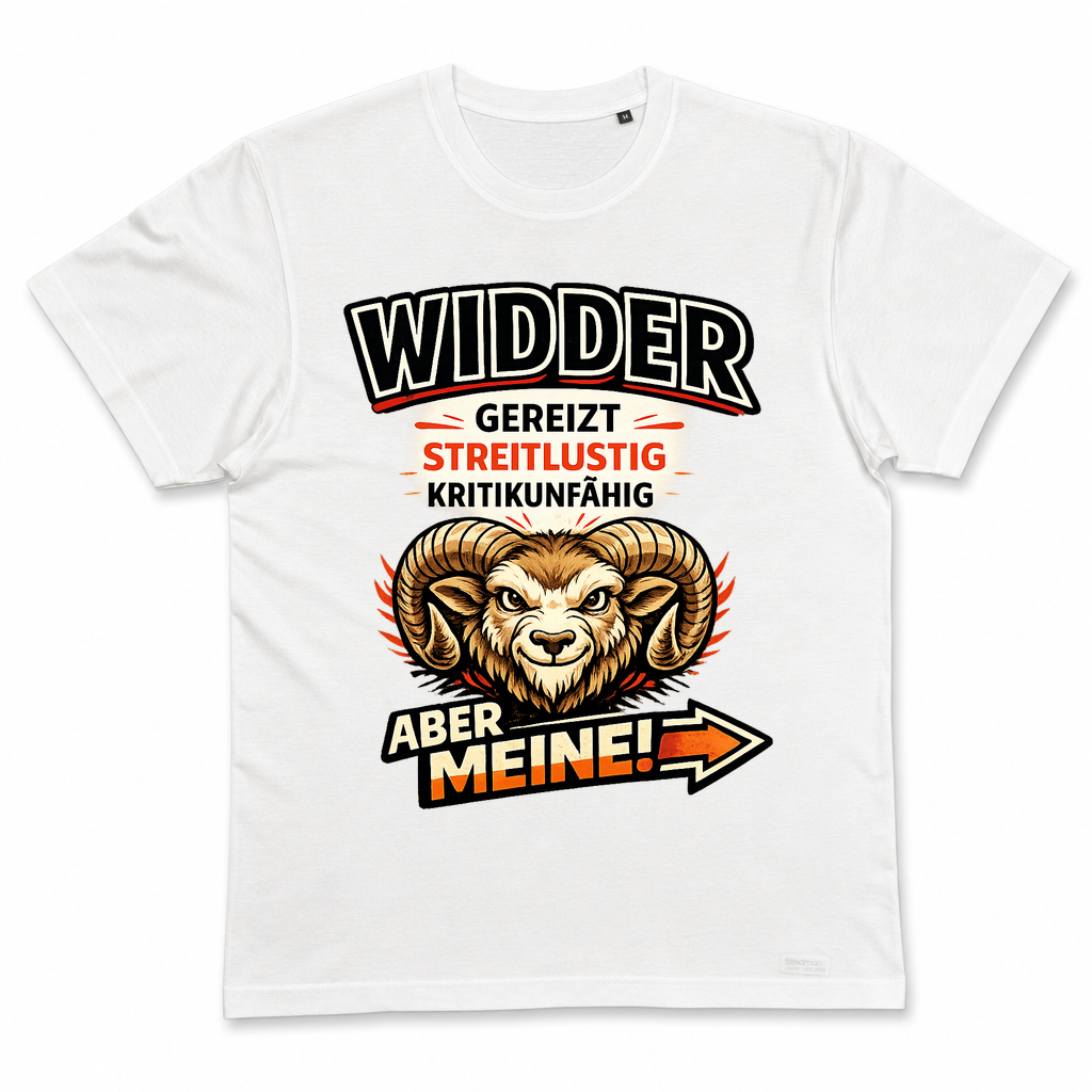 Widder meine — Weiß