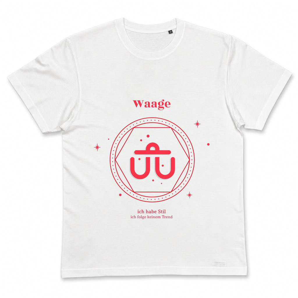 Waage Stil — Weiß