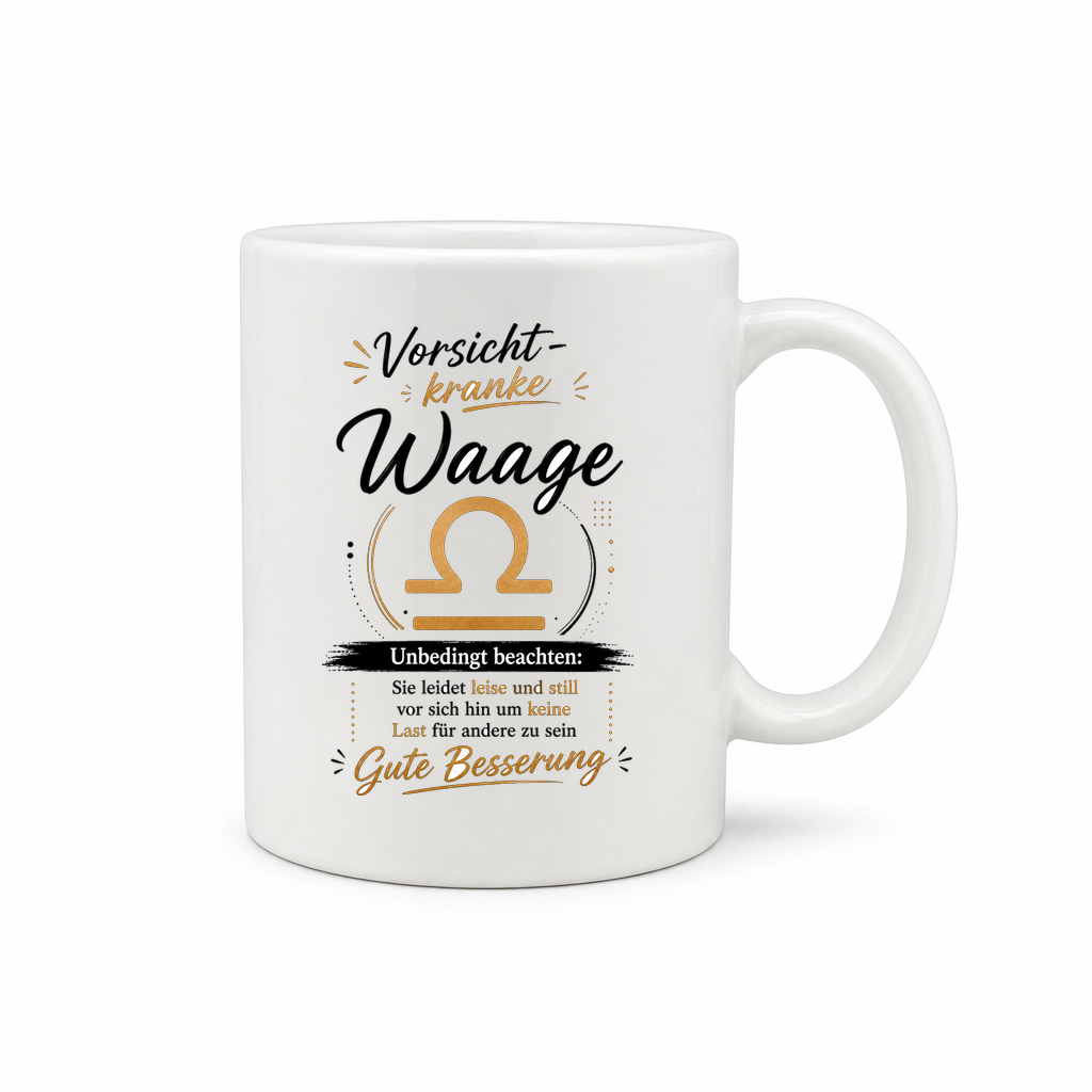 Waage gute Besserung — Weiß