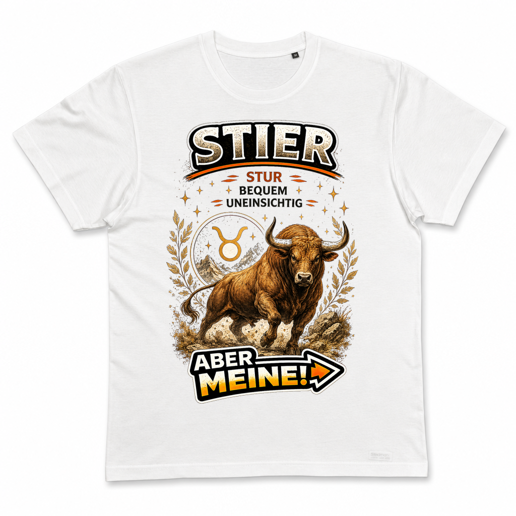 Stier meine — Weiß