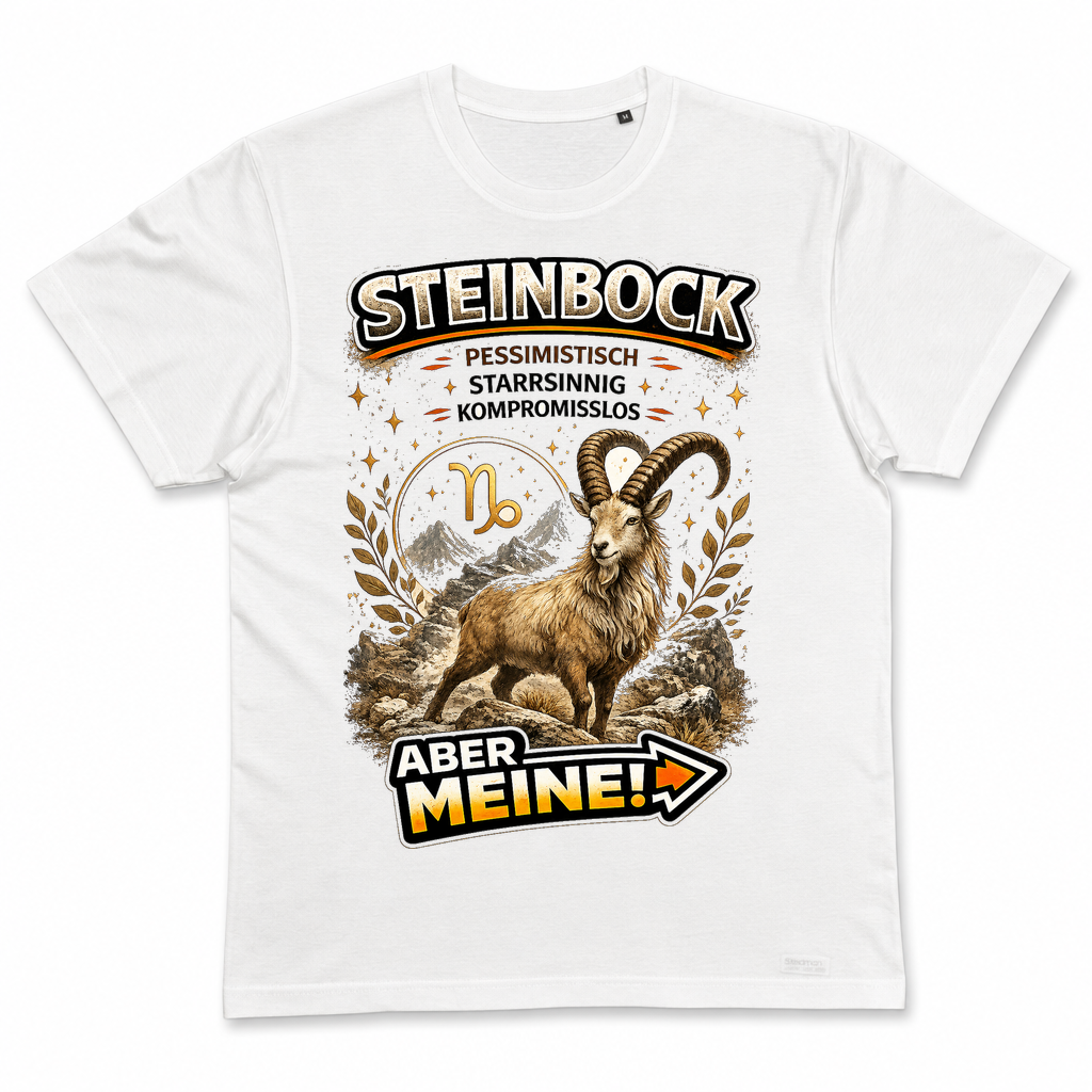Steinbock meine — Weiß
