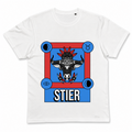 Stier bunt — Weiß