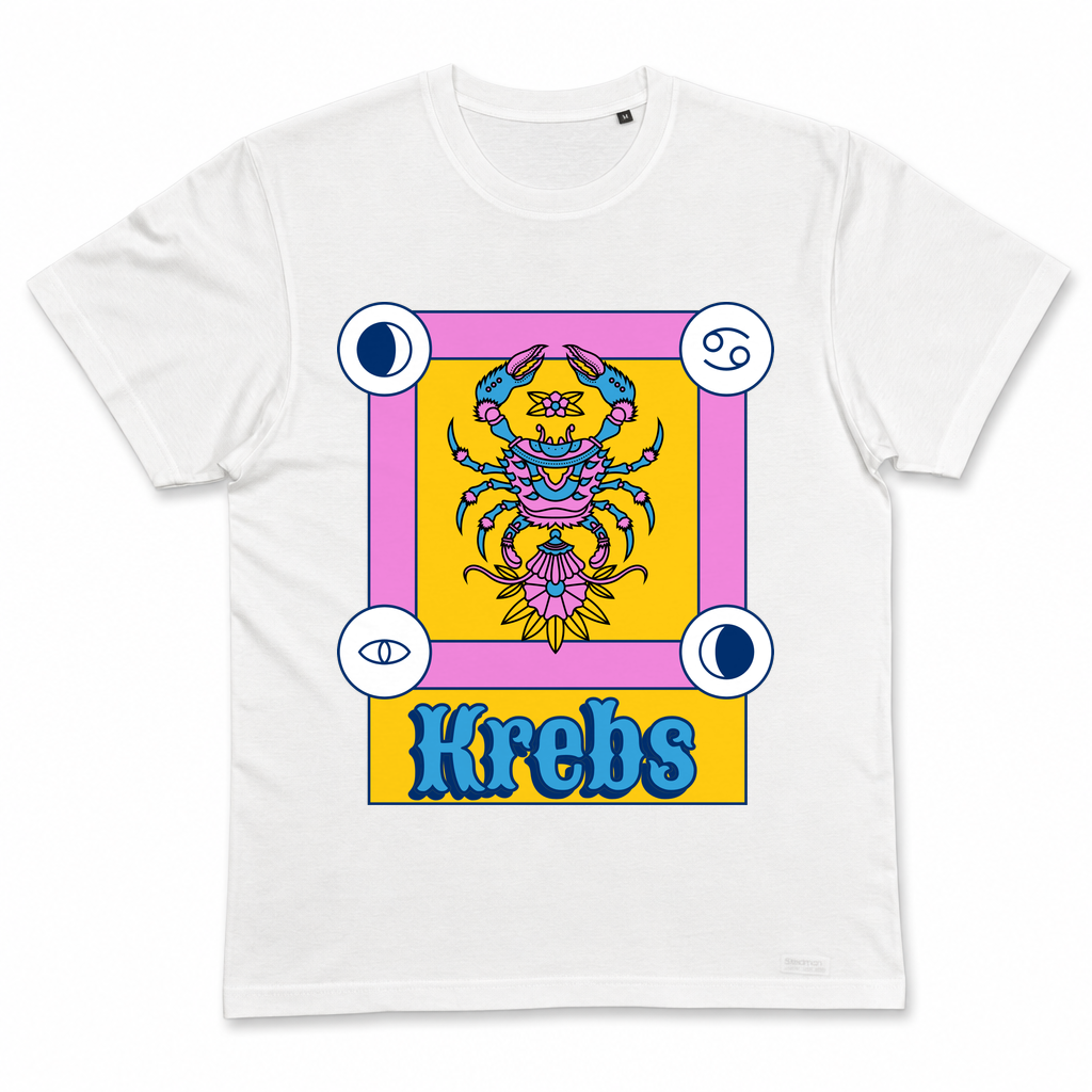 Krebs bunt — Weiß